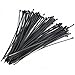 Dxg 100 Pack 4 Inch Self-locking Nylon Cable Ties Zip Ties (Black)