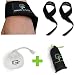 Gravity Fitness Lifting Wrist Straps with Free Chalk Ball, Neoprene Padded Straps with Premium Quality Polyester Webbing, 100% Money Back Guarantee