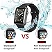 Apple Watch Screen Protector 42mm, [2 - Pack] Tempered Glass Full Coverage Scratch Resistant Waterproof Tempered Glass Film for Apple iWatch 42mm Series 1/2/3