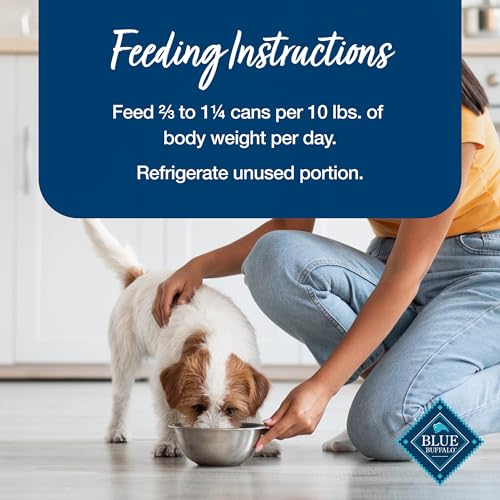 BLUE BUFFALO BLUE’S STEW NATURAL WET DOG FOOD, MADE WITH NATURAL INGREDIENTS, HEARTY BEEF AND COUNTRY CHICKEN VARIETY PACK, 12.5-OZ CANS, 6 COUNT
