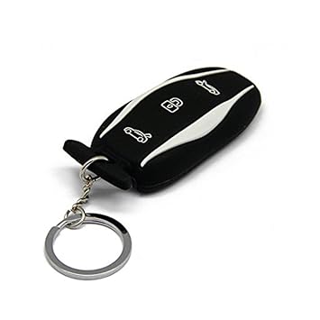 Amazoncom Silicone Car Remote Key Fob Case Holder Keychain
