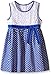 Bonnie Jean Girls' Eyelet to Polka Dot Cotton Skirt Dress