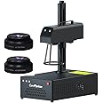 ComMarker B4 30W Fiber Laser Engraver,LightBurn Compatible Laser Engraving Machine with 2Lens,Fiber Laser Marking Machine for Jewelry,Sliver,Gold,Tumblers