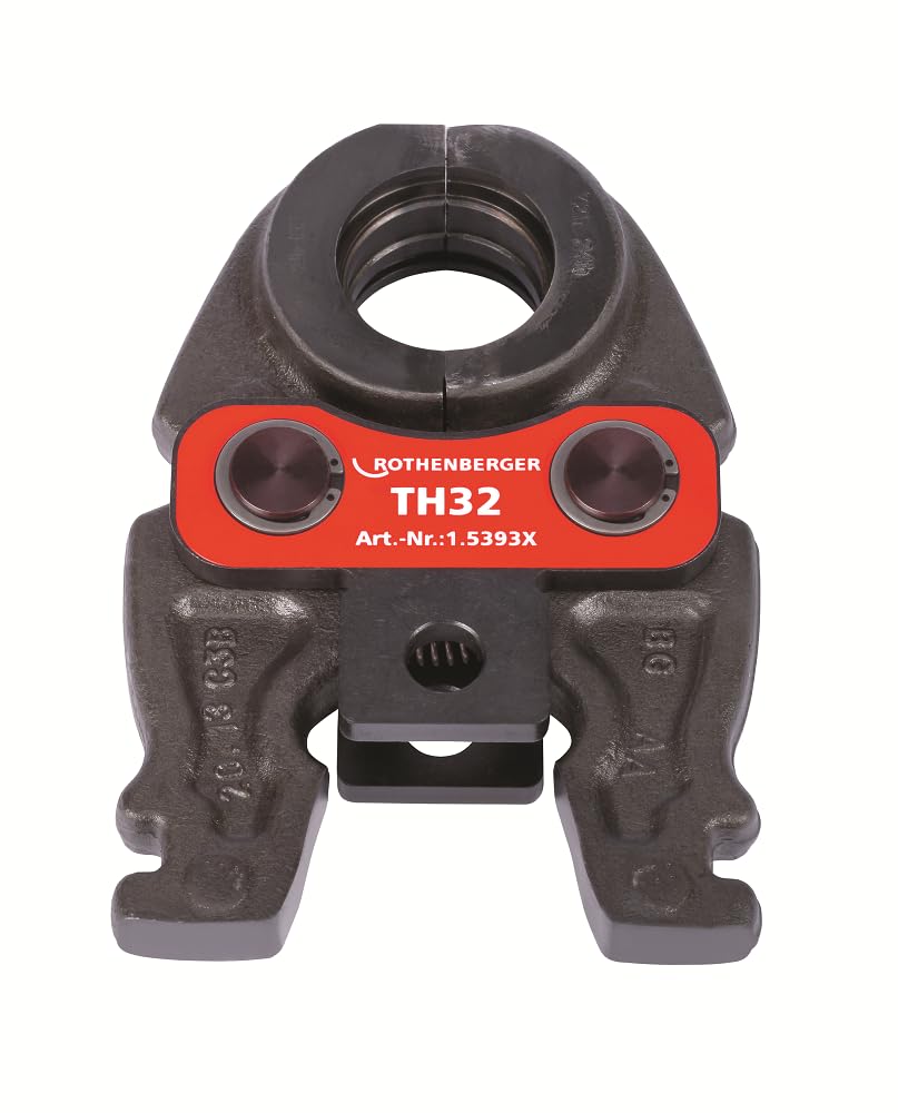 ROTHENBERGER 015393X Press jaw Compact, TH Press Jaws Contour, 32 mm Working Area Diameter