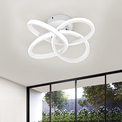 Deckenlampe, 36W LED Deckenleuchte, 6000K Modern Kreative Minimalistische Deckenlampen,Deckenbeleuchtung Lampen für Balkone Flurgarderobe Schlafzimmer