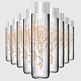 Voss Tangerine Lemongrass All Natural Flavored Sparkling Water, 12.6 oz Glass Bottles (6 Pack)