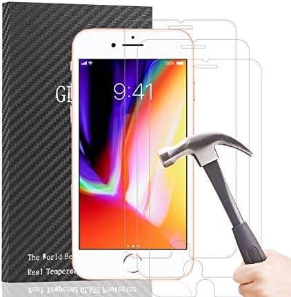 Arctic Fish iPhone 8 Plus,7 Plus,6s Plus,6 Plus Screen Protector Glass 3Pack 0.15mm Ultra Thin Tempered Glass Screen Protector for iPhone 8 Plus -Arctic Fish[5.5" inch]