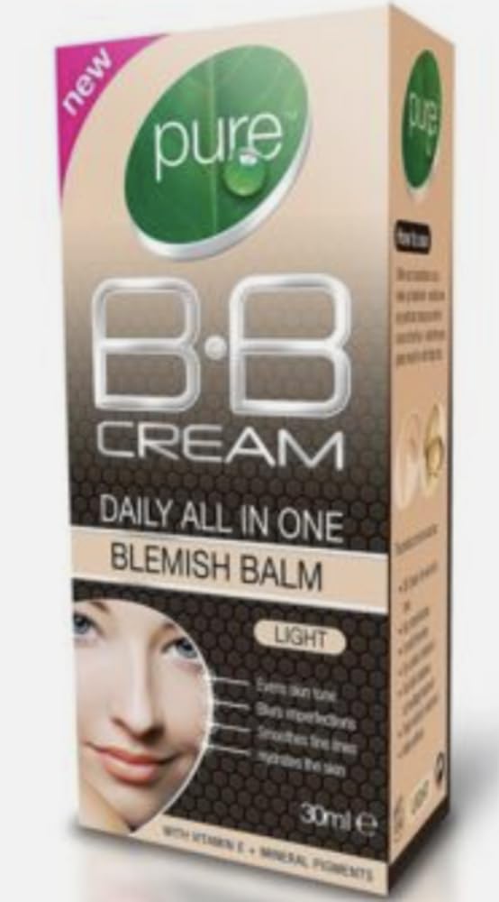 Pure Daily all in one Blemish Balm BB Cream Light 30ml - packed by Black Nore Gifts