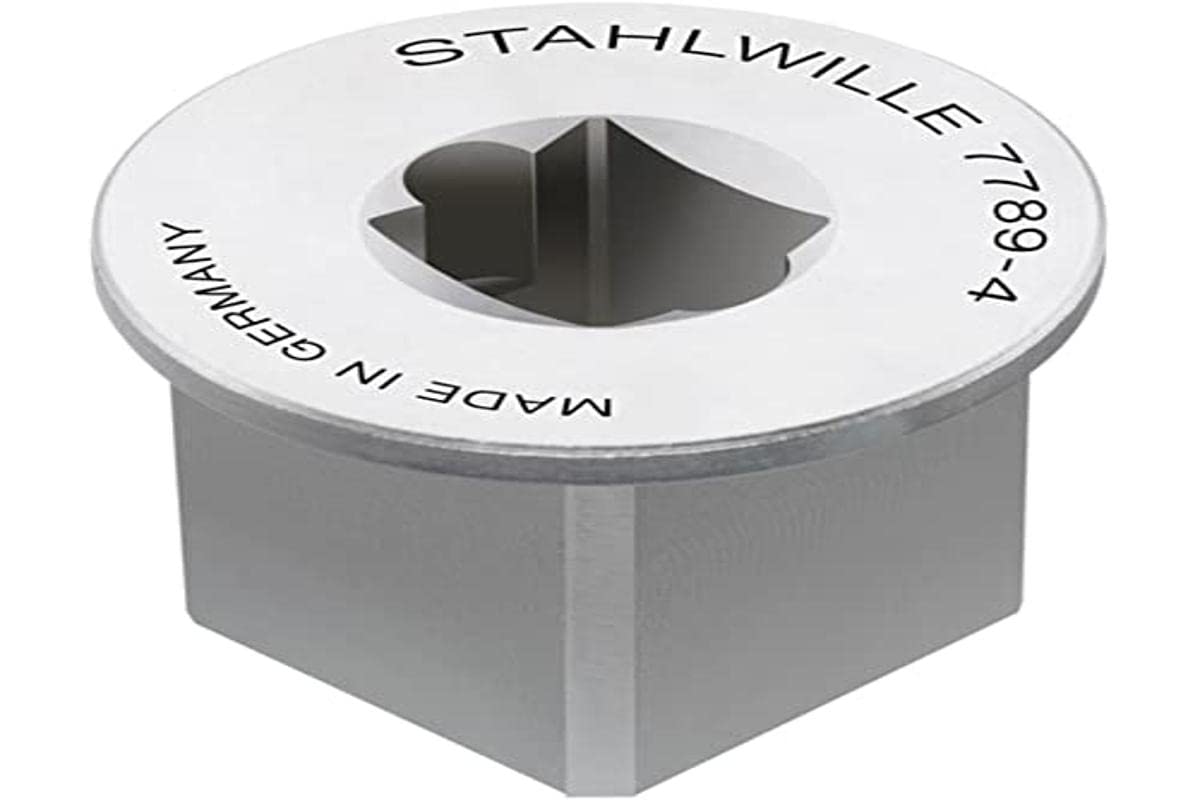 Stahlwille 58524090 7789-4 Square Drive Adaptor, 1/4 Inch Socket x 1/2 Inch Plug