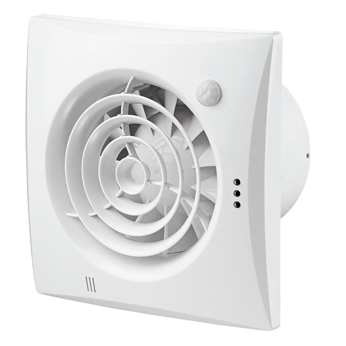 Innovativer geräuscharme und energiesparende Lüfter Ventilator ORIGINAL Vents 100 QUIET TIMER PIR Nachlauf Bewegungssensor Be