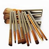 Brand new 12 pieces professional makeup brushes sets