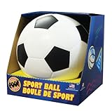 POOF 7.5-Inch Foam Soccer Ball with Box, Colors May Vary