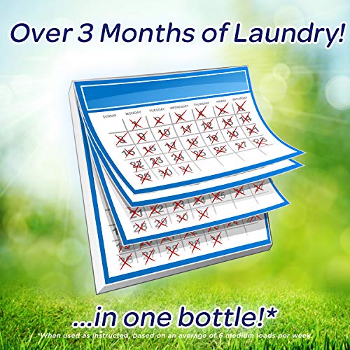 all Liquid Laundry Detergent, Free Clear Pure, 99% Biobased, Unscented and Hypoallergenic, 2X Concentrated, 84 Loads - Image 6