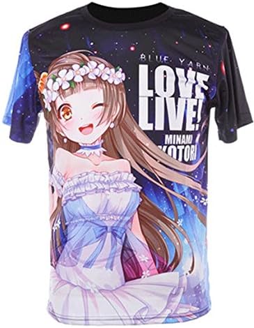 Whocos Love Live! Minami Kotori Short Sleeve T shirt Size XXL