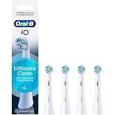 Oral-B iO Ultimate Cleaning Replacement Toothbrush Heads - White - Pack of 4