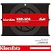 Kiorafoto KHD-SD4 Easy Carry 4 Slots Slim Credit Card Size Lightweight Portable SD Memory Card Case Storage Keeper Holder Protector for 4 SD SDHC SDXC Cards