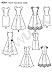 Simplicity New Look U06094A Misses Dresses Sewing Pattern, Red, A (8-10-12-14-16-18)