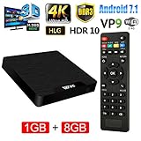 Greatlizard W95 TV Box Android 7.1 1GB RAM 8GB ROM Quad Core 4K Ultra HD WiFi H.265