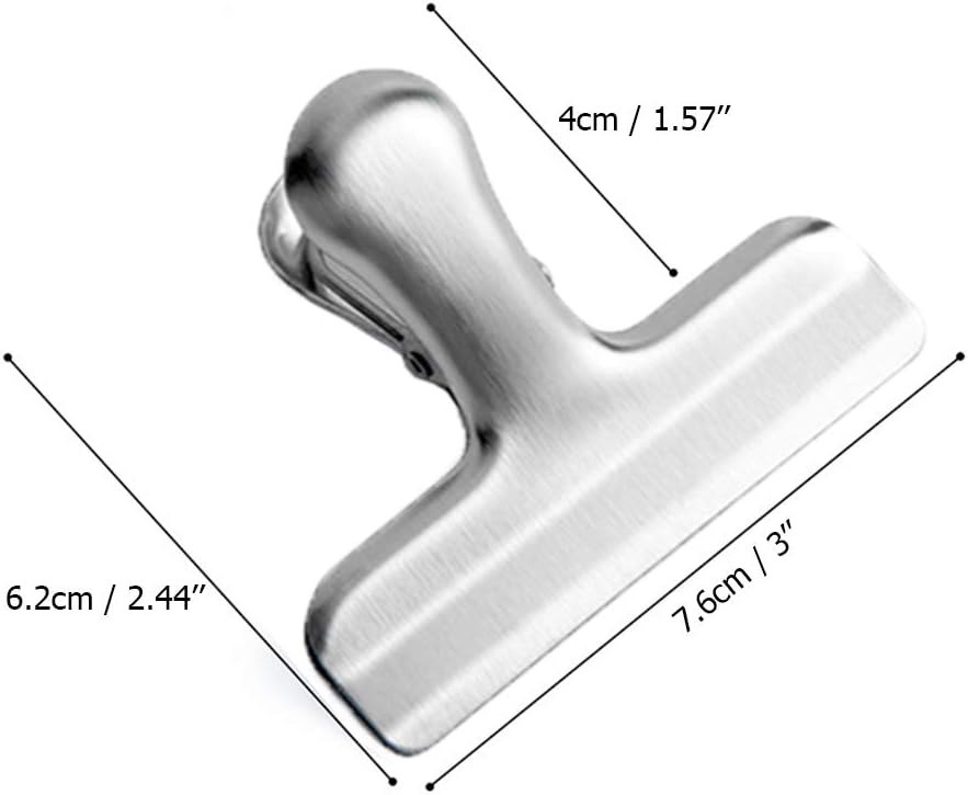 10 pcs Stainless Steel Chip Bag Clips - Image 4