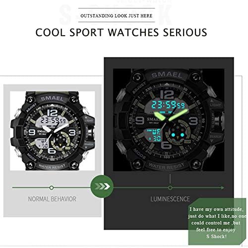 smael 1617 watch instructions