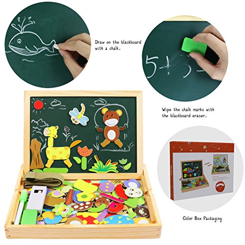 4 Becko+Magnetic+Jigsaw+Multifunctional+Drawing
