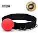 Boxing Reflex Fight Ball - Perfect For Improving Hand Eye Coordination, Punching Accuracy and Reflexes. Headband Fits All, Training Equipment Great For Boxing, MMA, and Other Combat Sports