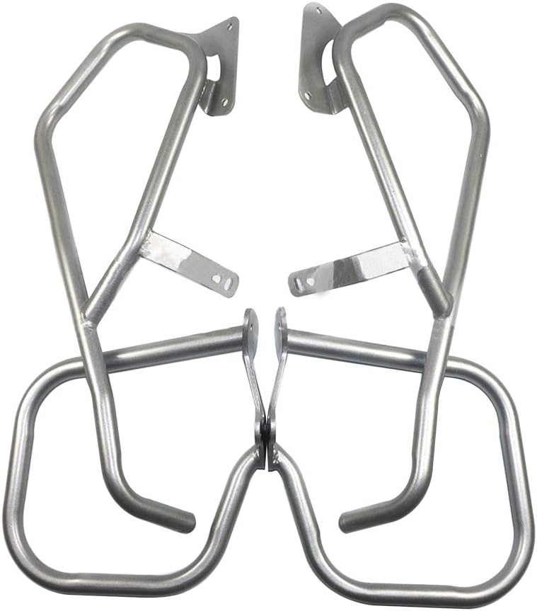 keevao Engine Guard Crash Bars Protector Set For BMW K1600GTL K1600GT 2017-2018 (Silver)