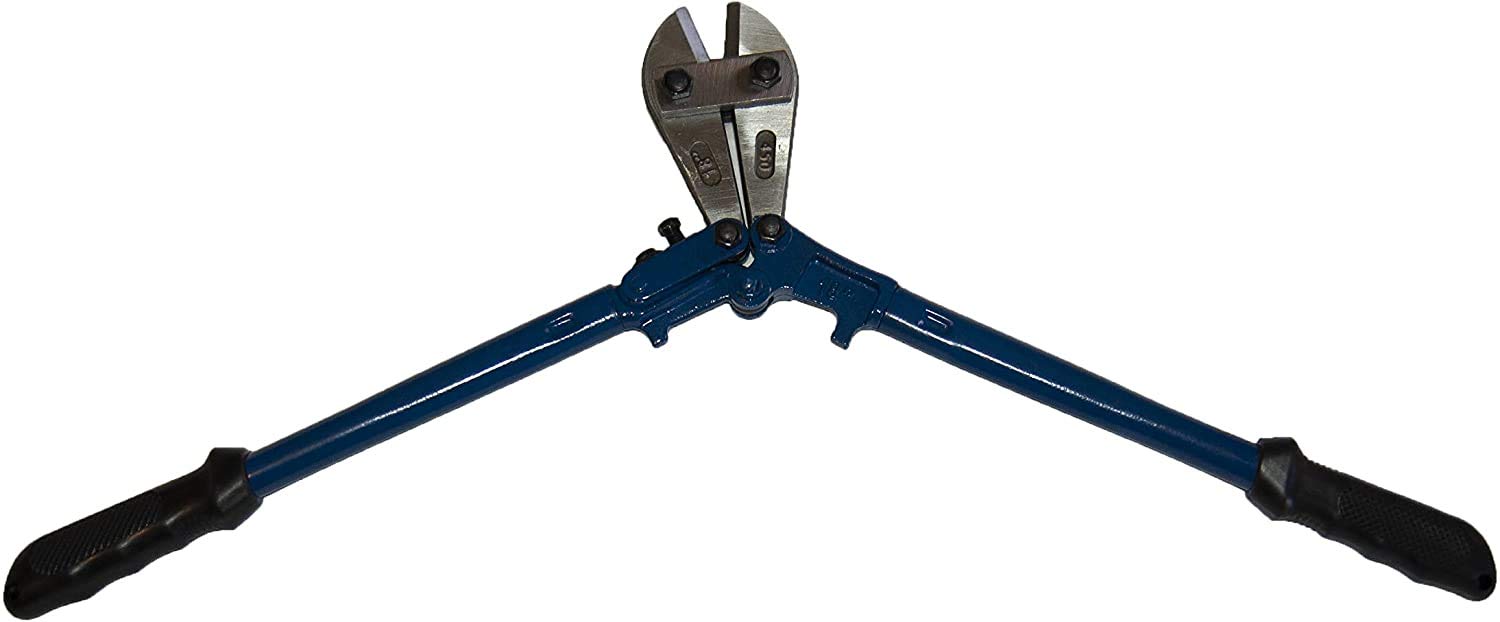 Tools House 24" Bolt Cutter, 600mm Long - Heavy Duty Cutter, Croppers, Chain- Anti - Rubber Handles, Drop Forged Head - TH0254