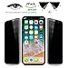 [2 Pack] Magicmoon iPhone XS / X Privacy Screen Protector, Anti-Spy Tempered Glass Screen Guard Compatible iPhone XS/X/10 5.8