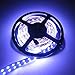 Alarmpore 16.4FT Double Row 5050 SMD 5M 600LEDs RGB Flexible LED Strip Rope Lights 120LEDs/M Not Waterproof String Light Tape 12V DC