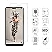 Orzero (2 Pack) Compatible for Huawei P20 Tempered Glass Screen Protector, 2.5D Arc Edges 9 Hardness HD Anti-Scratch Bubble-Free (Lifetime Replacement)
