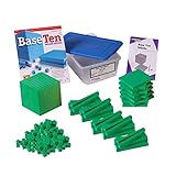 hand2mind Green Foam Base Ten Blocks Complete