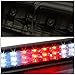 Auto Dynasty Dual Row LED Tinted Housing 3rd Third Tail Brake Light Cargo Lamp Compatible with Silverado Sierra GMT900 07-14