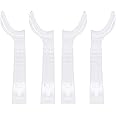 Angzhili 4 Pcs Dental Intraoral Cheek Retractor,Half-Lip Retractor,Unilateral Lip Retractors for Adults,Oral Care Tool,2 Left+2 Right,Large Size