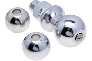REESE Towpower 74309 Interchangeable Trailer Hitch Ball, (1-7/8 Inch Diameter Ball, 2 Inch Diameter Ball and 2-5/16 Inch Diameter Ball), 8,000 lbs. Capacity