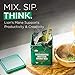 Four Sigmatic Mushroom Matcha, USDA Organic, Ceremonial Grade Matcha Grean Tea Powder with Lions Mane Mushroom Powder & Ginger, Balanced Energy & Focus, Vegan, Paleo, 60g - 20 servings, 2.12 Ounce