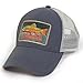 Fishpond Brookie Hat Dusk Trucker Hat Fly Fishing Baseball Cap Mesh Cooling