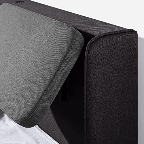 ZINUS Avery Platform Bed with Reclining Headboard and USB Ports / No