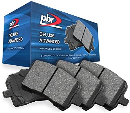 Rear PBR-AXXIS Deluxe Advanced Brake Pads -Ceramic Brake Compound 3551-0865-00