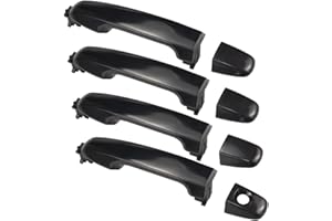 RLB-HILON 1Set Exterior Door Handle Compatible with Toyota Camry 2012 2013 2014 2015 2016 2017 Year
