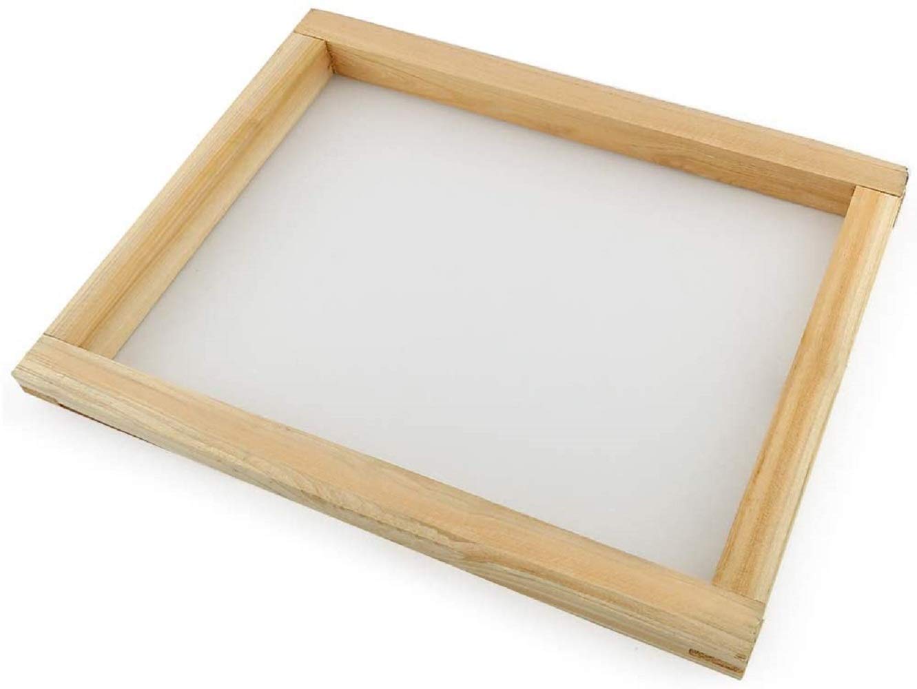 Screen Printing Frame, Runaup 8 x 10 inches Silk Screen Printing Frame with 110 White Mesh (1 Pack)