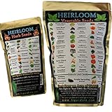 Heirloom Seeds Combo Pack Fruit Veggie and Herbs