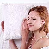 Bedsure Bed Filled Pillow with Unique Double-sided Design Hypoallergenic and Dust Mite Resistant(Standard)