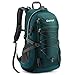 Gonex Updated 35L Hiking Backpack, Camping Outdoor Trekking Daypack, Waterproof and Backpack Cover Included (Green)