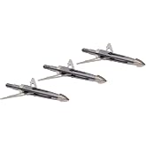 New Archery Products Killzone 2 Blade Rear-Deploying Bow Hunting Mechanical Broadheads with 2" Cutting Diameter &amp; Spring-Clip Design - 3 Pack