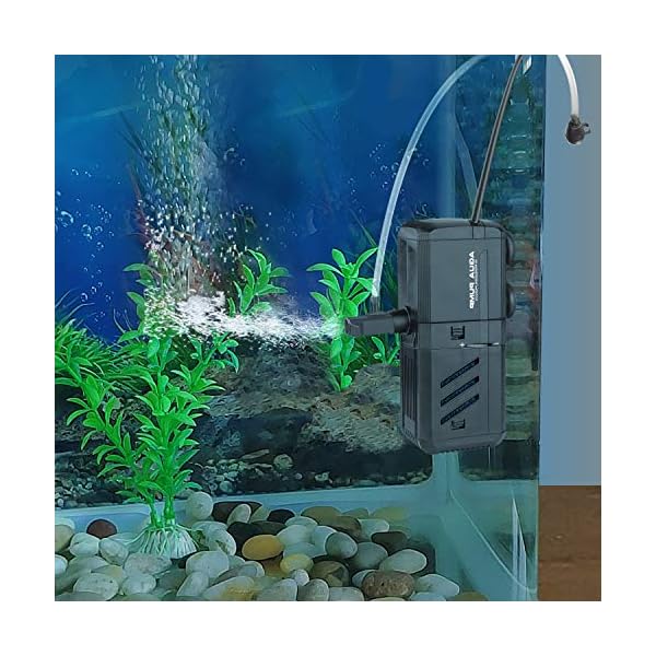 IREENUO-Internal-Fish-Tank-Filter-6W-500LH-4-in-1-Aquarium-Filter-Pump-Submersible-Fish-Tank-Water-Pump-Air-Pump-for-50-150L-Fish-Tank-500LH IREENUO Internal Fish Tank Filter, 6W 4 in 1 Aquarium Filter Pump Submersible Fish Tank Water Pump Air Pump for 30-150L…
