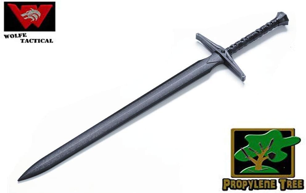 Wolfe Tactical Polypropylene Excalibur Long Sword - Durable Training Weapon by Propylene Tree