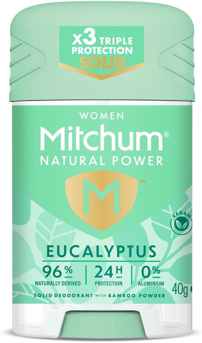 Mitchum Women Natural Deodorant Stick Aluminium Free Vegan Cruelty Free