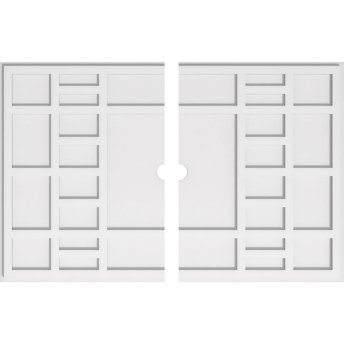 Ekena Millwork CMP40X26BX2-02000 Beaux