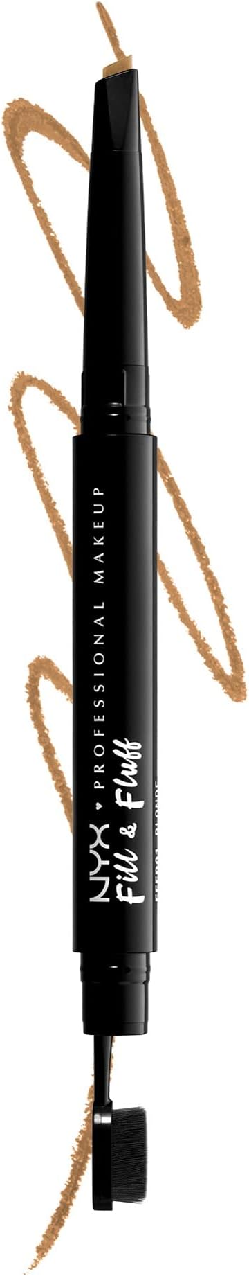 NYX Fill & Fluff Eyebrow Pomade Pencil Blonde Dual Ended Brow Kit